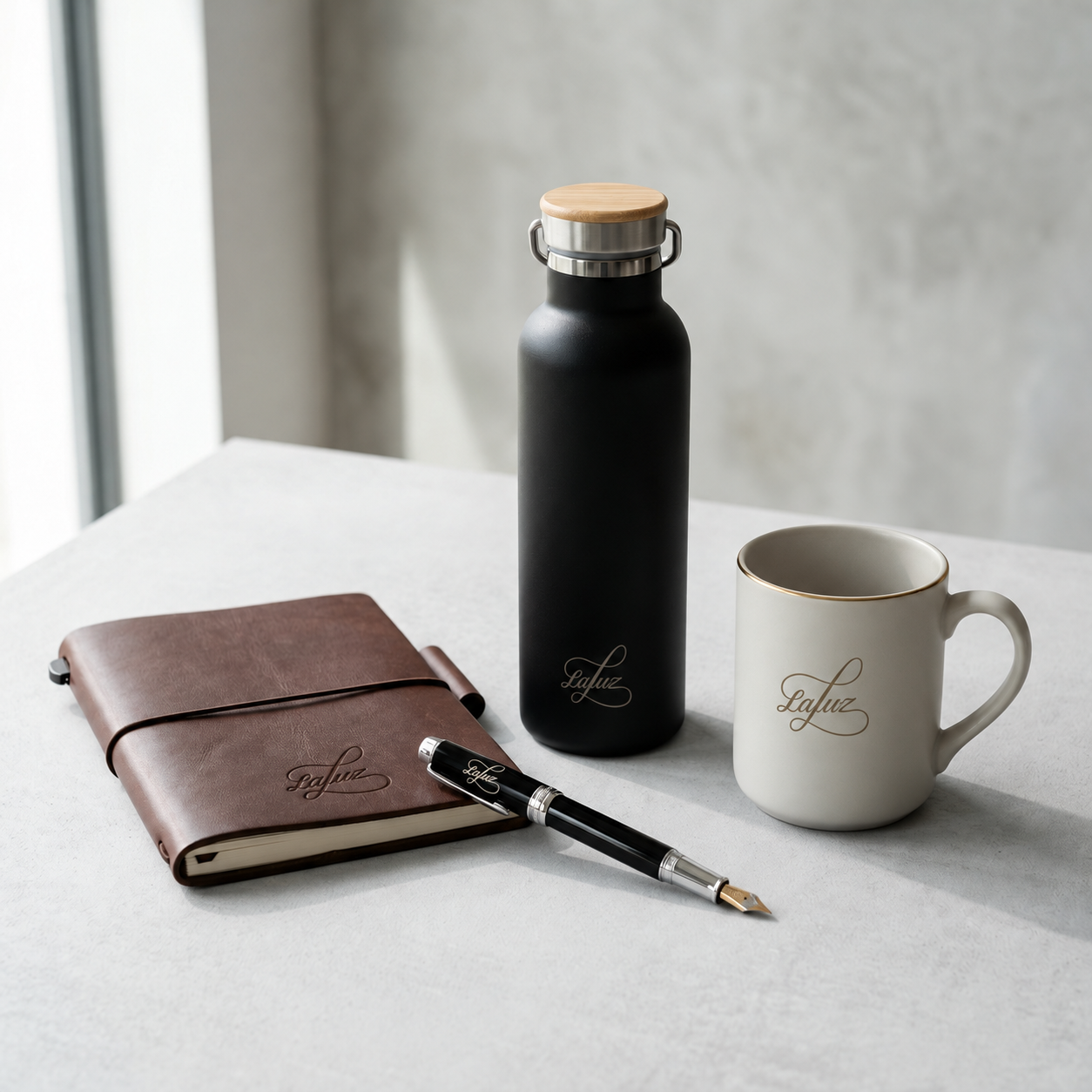 LaLuz branded corporate gifting collection